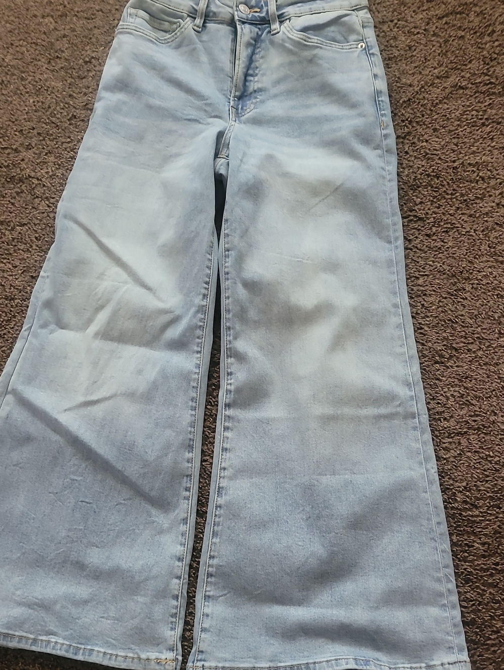 Mica High-Rise Light Blue Wide Leg Jeans for Women